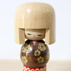 Yamagishi Masayoshi Kokeshi Doll Sakura Village Face