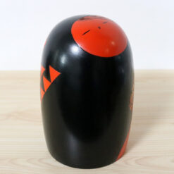 Yuji Kawase Vintage Kokeshi Doll Red And Black Right