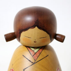 Fujikawa Kazumi Creative Kokeshi Doll Hinataboko Face