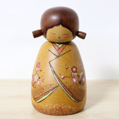 Fujikawa Kazumi Creative Kokeshi Doll Hinataboko Front