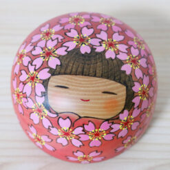 Fumio Tomidokoro Kokeshi Doll Flowers Dream Top