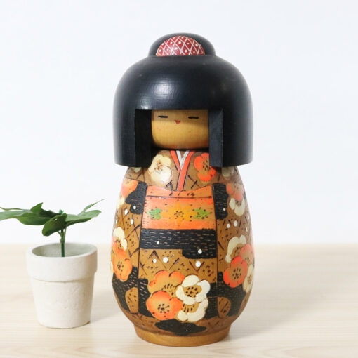 Japanese Vintage Sosaku Kokeshi Doll By Yoshiaki