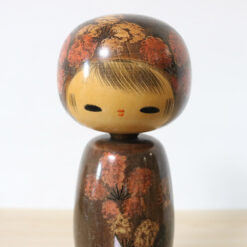 Kato Masami Vintage Kokeshi Doll Usubi Face