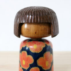 Maruyama Hougetsu Vintage Kokeshi Doll Face