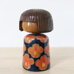 Maruyama Hougetsu Vintage Kokeshi Doll Left