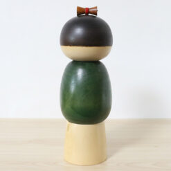 Sadao Kishi Kokeshi Doll Hanadayori Back