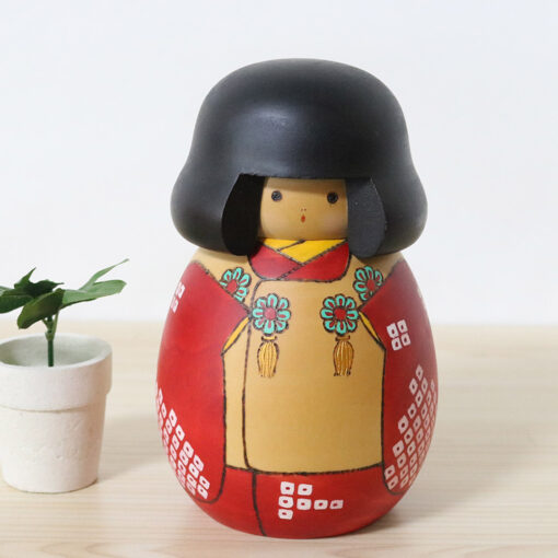 Sekiguchi Sansaku Creative Japanese Kokeshi Doll Three