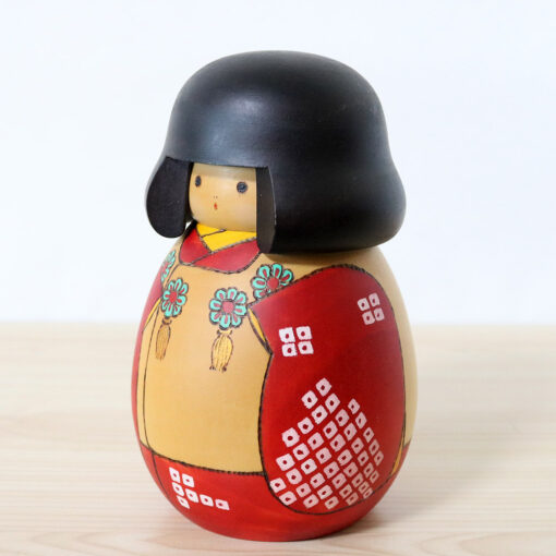 Sekiguchi Sansaku Creative Kokeshi Doll Three Left