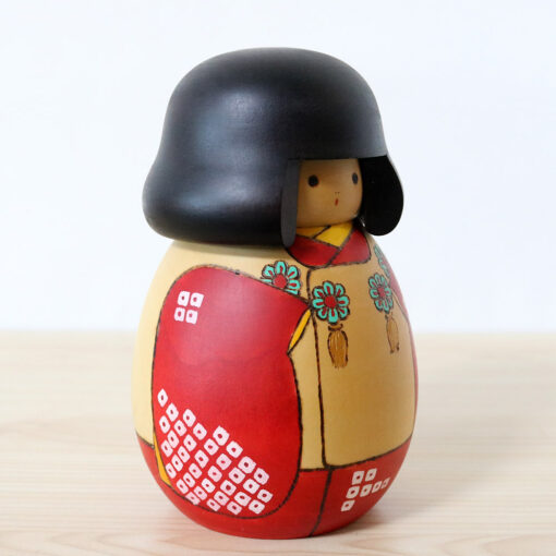 Sekiguchi Sansaku Creative Kokeshi Doll Three Right