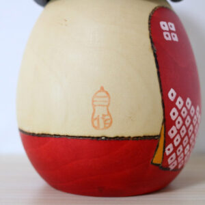 Sekiguchi Sansaku Creative Kokeshi Doll Three Signature