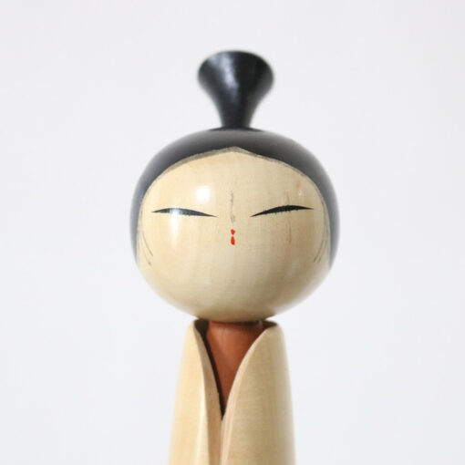 Shido Shozan Vintage Kokeshi Doll Yamabuki Face