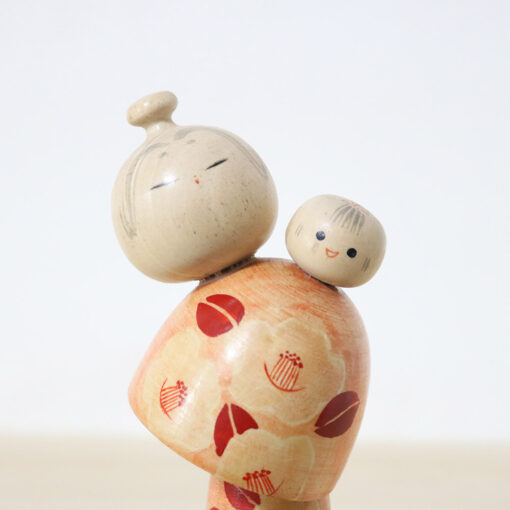 Vintage Kokeshi Doll By Issetsu Kuribayashi Komori Face