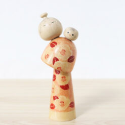 Vintage Kokeshi Doll By Issetsu Kuribayashi Komori Front