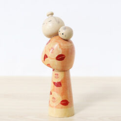 Vintage Kokeshi Doll By Issetsu Kuribayashi Komori Left