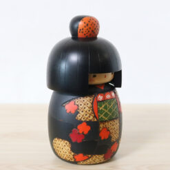 Vintage Kokeshi Doll Kazuo Takamizawa Flower Field Right