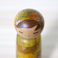 Fumio Tomidokoro Creative Japanese Kokeshi Doll Sai Head