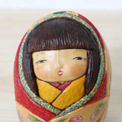 Ichiko Yahagi Creative Kokeshi Doll Aika Face