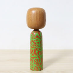 Issetsu Kuribayashi Vintage Kokeshi Doll Back