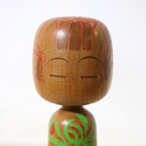 Issetsu Kuribayashi Vintage Kokeshi Doll Face