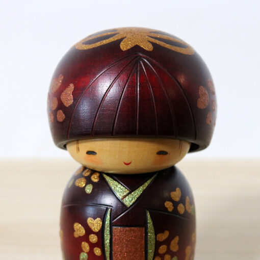 Sekiguchi Toshio Vintage Kokeshi Doll Hana Otome Face