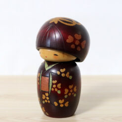 Sekiguchi Toshio Vintage Kokeshi Doll Hana Otome Left