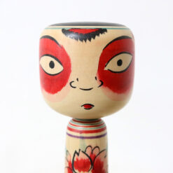 Seya Juji Vintage Takobozu Kokeshi Doll Face