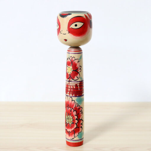 Seya Juji Vintage Takobozu Kokeshi Doll Left