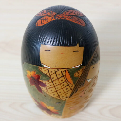 Vintage Creative Japanese Kokeshi Doll By Usaburo Top