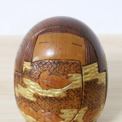 Vintage Kokeshi Doll By Houraku Face