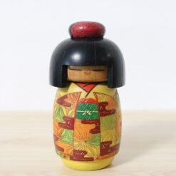 Vintage Kokeshi Doll By Kazuo Takamizawa