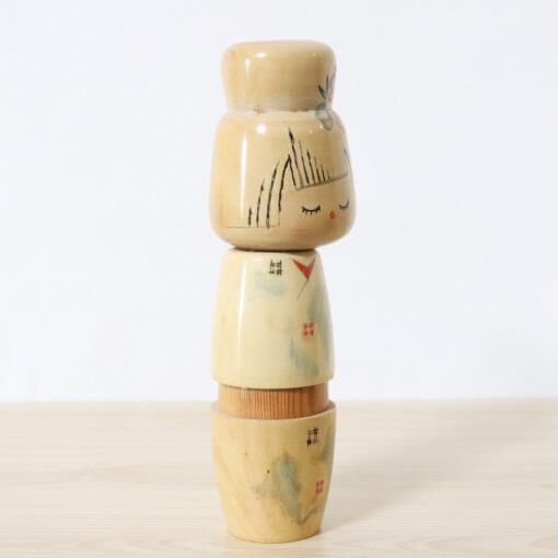 Ishida Waichi Vintage Kokeshi Doll Toshigoro Right