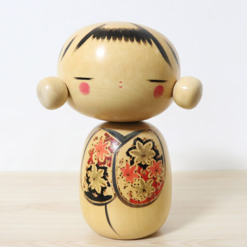 Kano Chiyomatsu Vintage Kokeshi Doll Kokoromachi Front