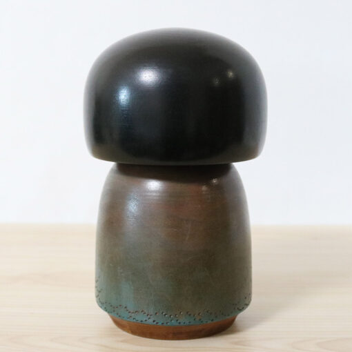 Kisaku Vintage Kokeshi Blue Back