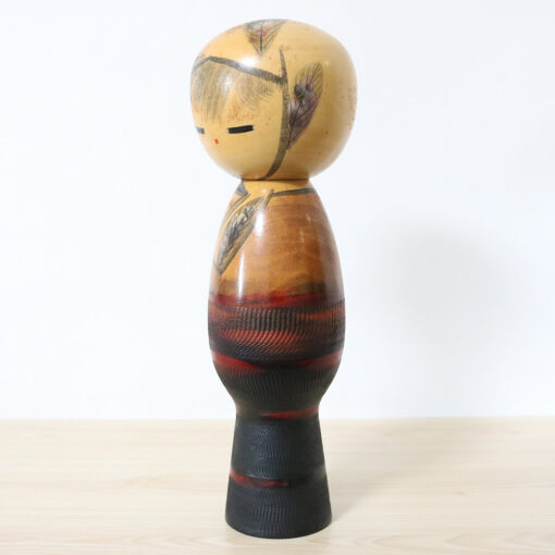 Masao Watanabe Vintage Kokeshi Doll Late Autumn Left