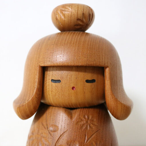 Masashi Takeda Vintage Kokeshi Doll Akikusa Face