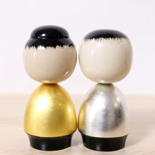 Minamiyama Creative Kokeshi Doll Set Back