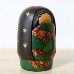 Fumio Tomidokoro Vintage Japanese Kokeshi Doll 19cm Right