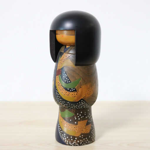 Ishimura Vintage Kokeshi Doll Noshiju Left