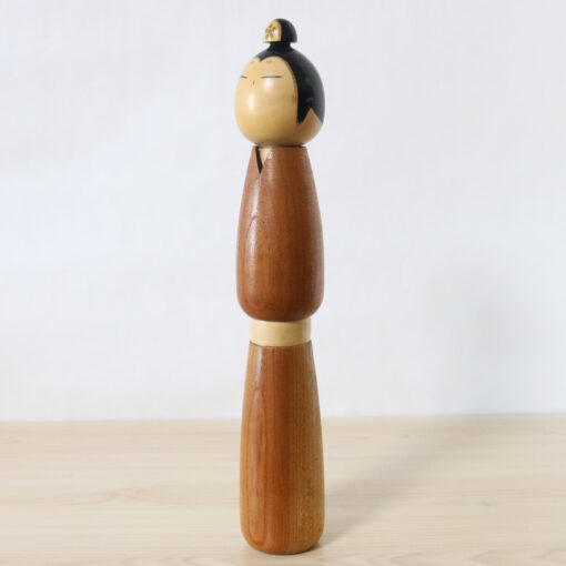 Issetsu Kuribayashi Vintage Kokeshi Doll Hatsukari Left