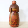 Kano Chiyomatsu Vintage Kokeshi Doll Countryside Autumn