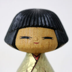 Kunihiko Watanabe Creative Kokeshi Doll Flower Face