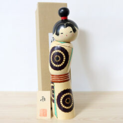 Sekiguchi Sansaku Vintage Japanese Kokeshi Doll Rain