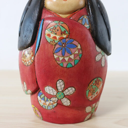 Shirahama Kumiko Creative Kokeshi Doll Omoi Kimono