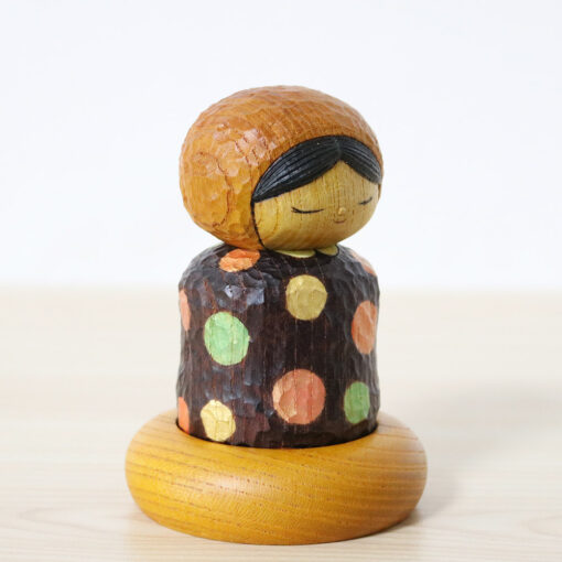 Watanabe Kunihiko Japanese Kokeshi Doll Dream Right