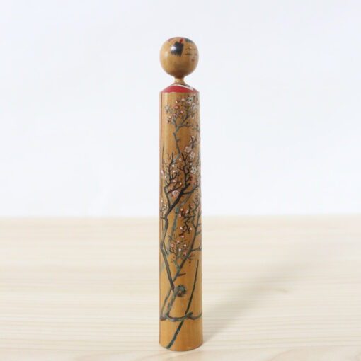 Yohachi Plum Tree Kokeshi Doll Right