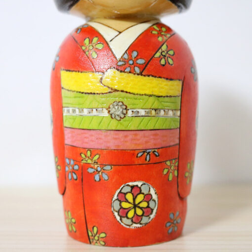 Yoshihara Kazuyuki Creative Kokeshi Doll Front