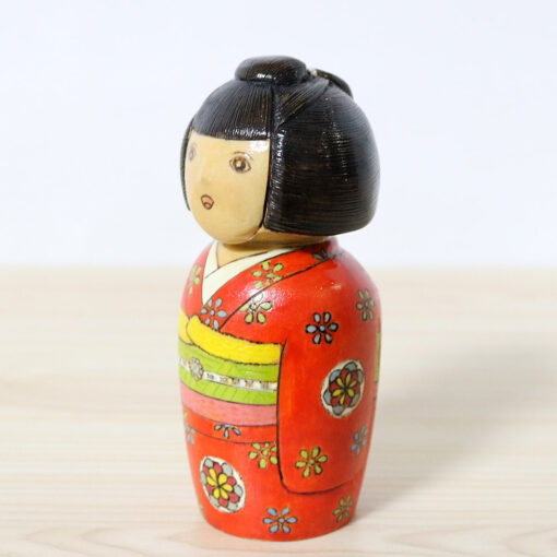 Yoshihara Kazuyuki Creative Kokeshi Doll Left