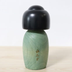 Yushi Kawase Vintage Kokeshi Doll Asanoha Back