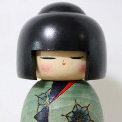 Yushi Kawase Vintage Kokeshi Doll Asanoha Face