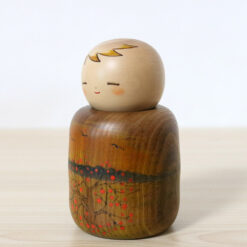 Fumio Tomidokoro Kokeshi Doll Hometown Dusk Left